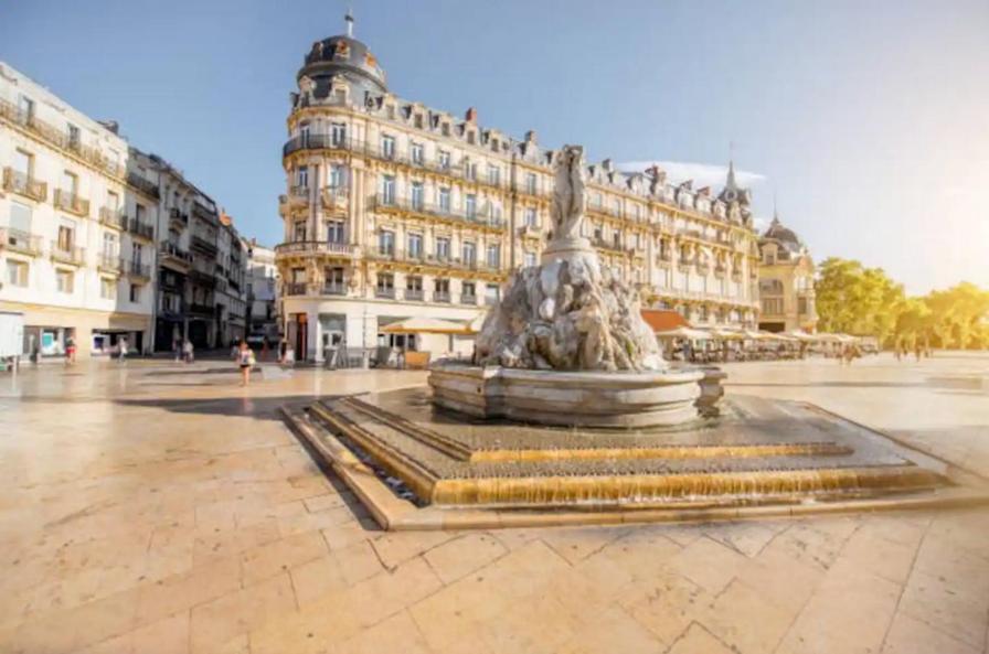 Appartement T2 moderne Place de Comédie Montpellier Extérieur photo